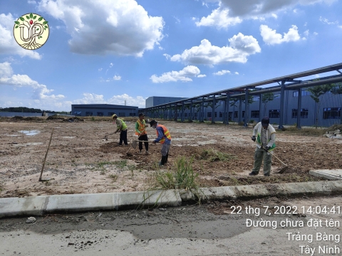 Hình ảnh thực tế dự án Nhà máy Jinyu Tire Việt Nam - Tây Ninh