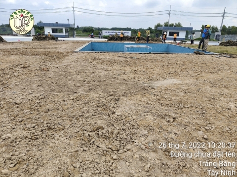 Hình ảnh thực tế dự án Nhà máy Jinyu Tire Việt Nam - Tây Ninh