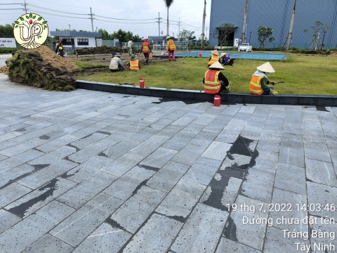 Hình ảnh thực tế dự án Nhà máy Jinyu Tire Việt Nam - Tây Ninh