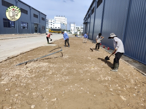 Hình ảnh thực tế dự án Nhà máy Jinyu Tire Việt Nam - Tây Ninh