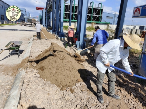 Hình ảnh thực tế dự án Nhà máy Jinyu Tire Việt Nam - Tây Ninh