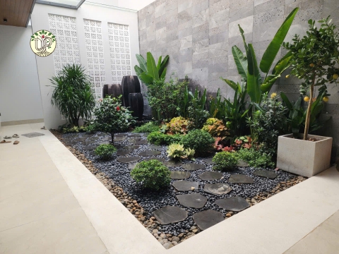 Hình Ảnh Thi Công Cây Công Trình Biệt Thự Trảng Bom