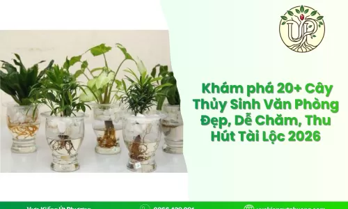 Khám phá 20+ Cây Thủy Sinh Văn Phòng Đẹp, Dễ Chăm, Thu Hút Tài Lộc 2026
